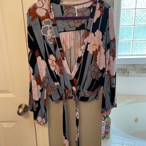 Free People Bell Sleeve Blouse - Women’s M